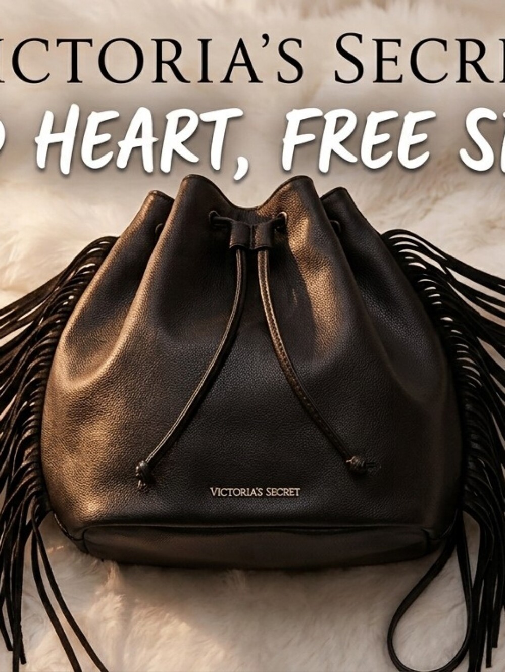 Victoria's Secret Black Shoulder Bag